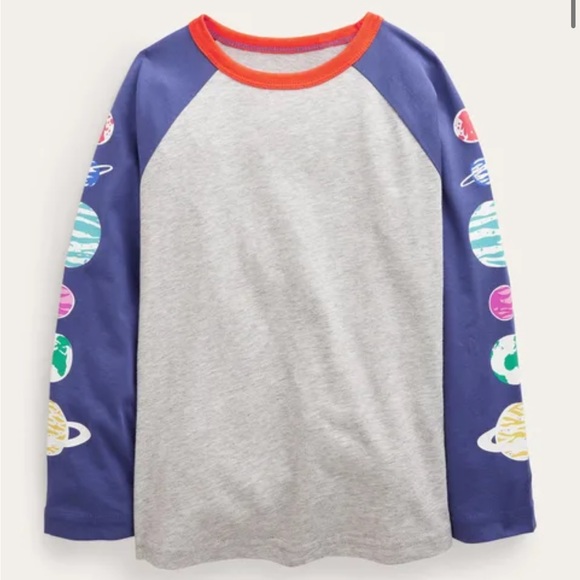 Mini Boden Glow Raglan T-shirt - Picture 1 of 6